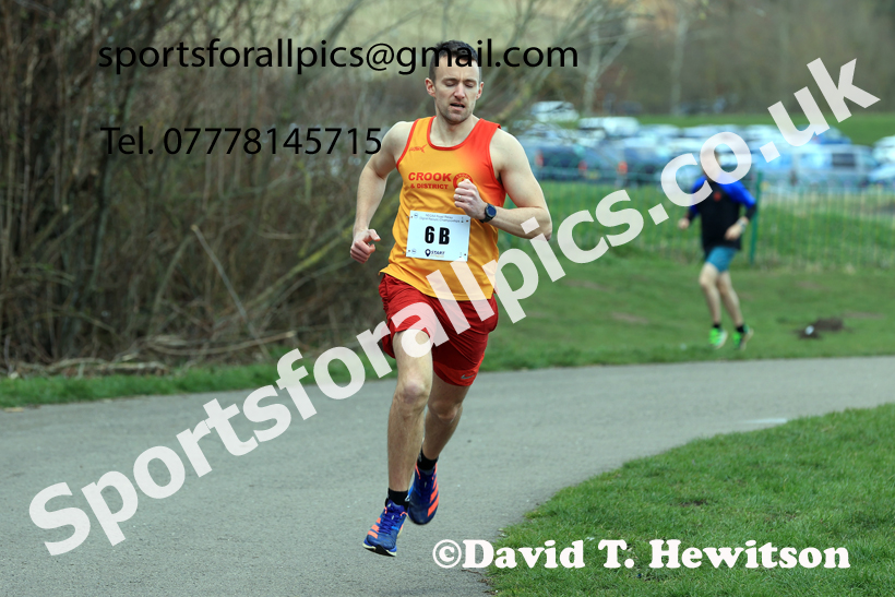 Senior Mens 2026 NECAA Royal Signals Road Relays, Hetton Lyons Country Park, Hetton le Hole. Photo: David T. Hewitson/Sports for All Pics